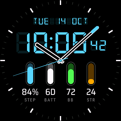 Gauge Glass on the Instinct 3 AMOLED 45 mm