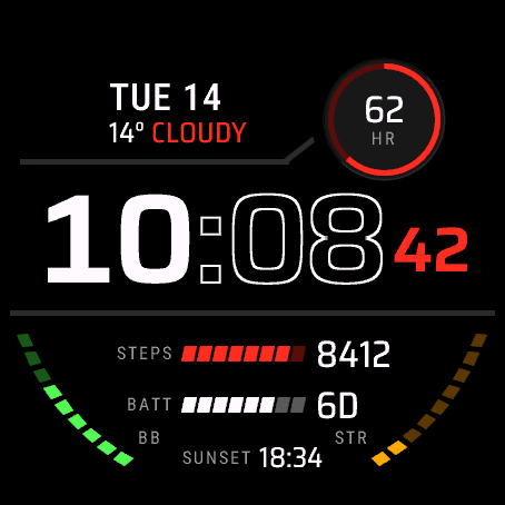 Signal Box watch face